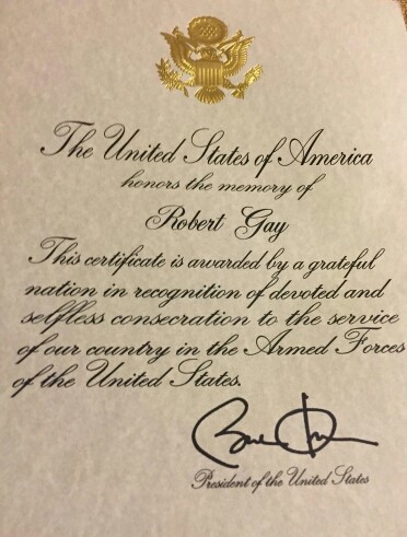 Obama letter of homage to PaBob